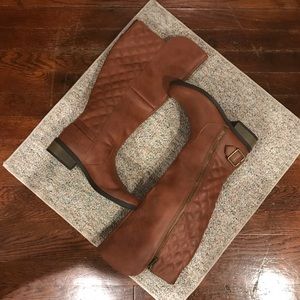 🔴 BRAND NEW Arizona Faux Cognac Rider Boot…
